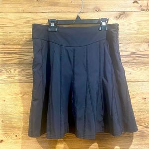 Athleta Black Skort 17 inches long. Size 4